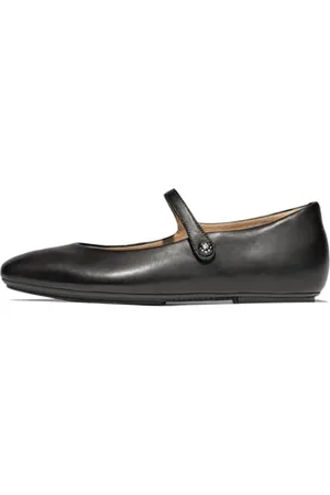 FitFlop Femme Delicato Crystal-Cluster Soft Leather Mary Janes Chaussure Baby, , 36 EU Étroit