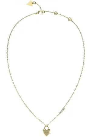 Guess Collier JUBN04210JWYGT-U coeur acier, Pas de gemme