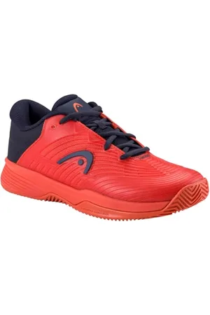 Head Youth Revolt Pro 4.5 Clay Junior Chaussures de Tennis Unisexes, Rouge/Bleu foncé, Taille 32 EU