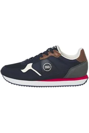 JACK & JONES Homme Sneaker Jfwrobin Combo Baskets Ln, , 44 EU