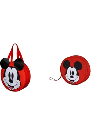 Disney Mickey Mouse Face - Sac de Plage + Trousse de Toilette Jumbo