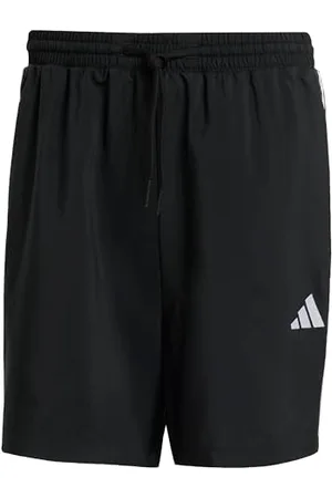 adidas Homme Essential Three Stripes Chelsea Base Short, Black/White, S