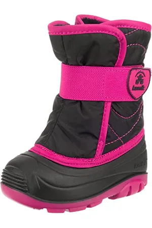 Kamik Garçon Fille Snowbug3 Bottes de Neige, Rose (Black Rose Bro), 26 EU