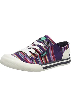 Rocket Dog Femme Jazzin Baskets, Multicolore (Aloe Navy Multi B48), 39 EU