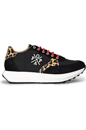 POPA Femme Sneaker INES Animal Basket, 36 EU
