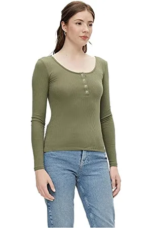 Pieces® Pckitte Ls Top Noos Bc Femme T-Shirt À Manches Longues, , XL