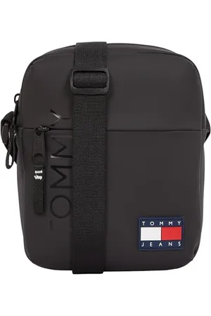 Tommy Hilfiger Sac à Bandoulière Sac Homme Daily + Reporter Élégant, Noir (Black), Taille Unique