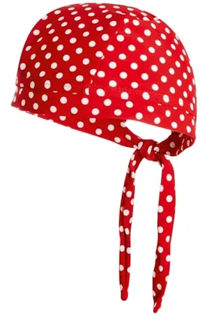 Playshoes UV-Schutz Kopftuch Punkte Bonnet, Rouge (8 Rot), (Taille Fabricant: 55 Centimeters) Mixte Enfant