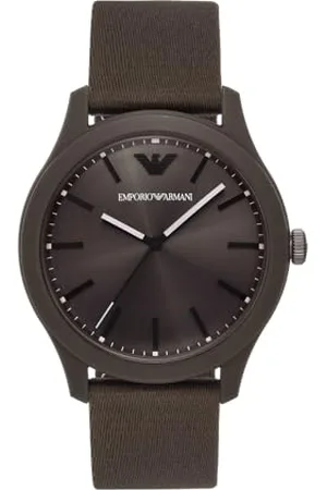 Emporio Armani Hommes Analogique Quartz Montre avec Bracelet en Plastique AR11655