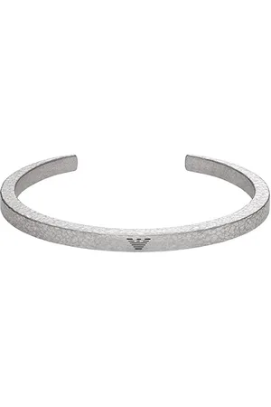 Emporio Armani Bracelet ouvert en acier inoxydable pour hommes, EGS3039040