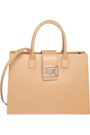 Armani Exchange Jodie, Sustainable, Logo Plate Closure, Medium Tote Femmes, , Taille Unique