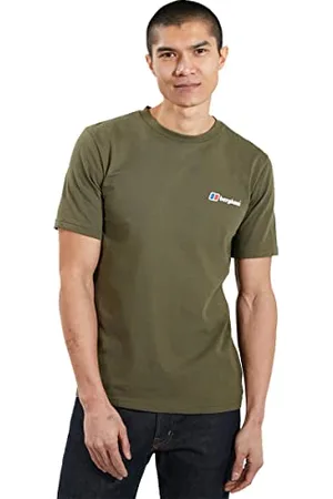 Berghaus T-Shirt pour Homme avec Logo Avant et arrière, Homme, T-Shirt, 4A001112CB9, , XS