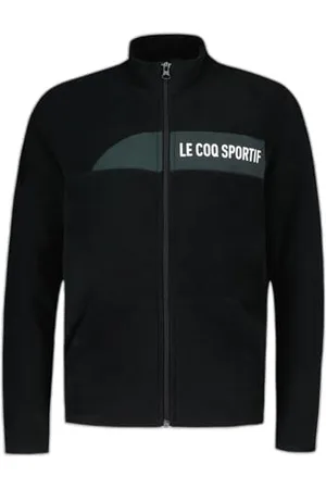 Le Coq Sportif Mixte Enfant Saison 1 Fz N°1 Black/Scara Sweater, , 14 Ans EU