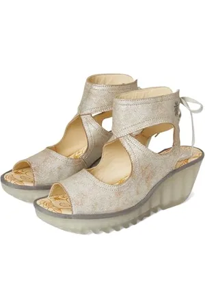 Fly London Femme YULP571FLY Sandal, Pearl, 42 EU