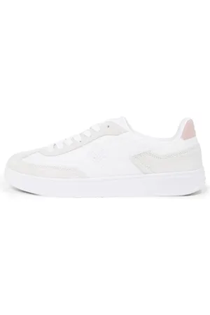 Tommy Hilfiger Baskets Femme Heritage Basses, Blanc , 39