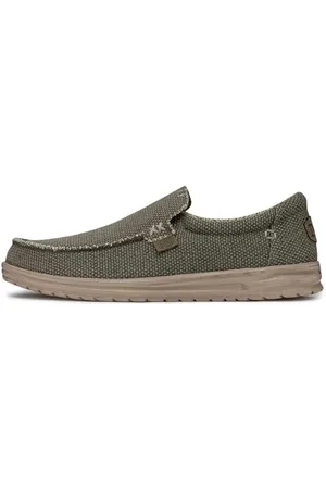 Hey dude HEYDUDE Mikka Braided - Chaussures pour Hommes - Baskets avec Semelles Confortables - Style Mocassin, , 40