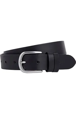 Hackett Full Leather TAC Ceinture, Black, S Homme