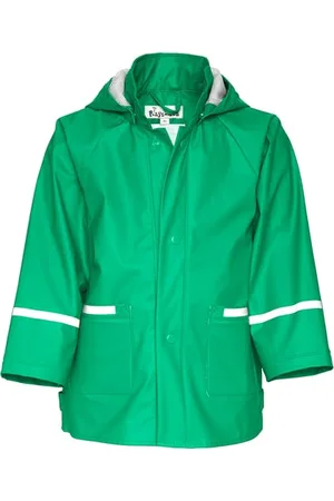 Playshoes Garçon Regenjacke Basic Blouson, (Green), FR : Taille unique (Taille fabricant 9-12 mois) EU