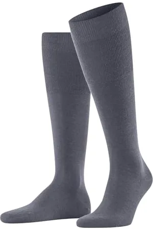 Falke Airport M Kh laine coton unies 1 paire, Chaussettes longues Homme, , 39-40