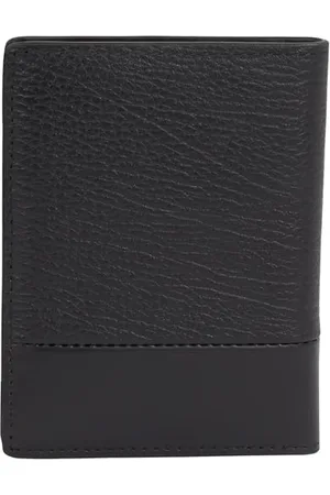 Calvin Klein Portefeuille Homme Subtle Mix Bifold en Cuir, Noir (Black Grain/Smooth), Taille Unique