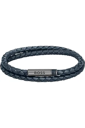 HUGO BOSS Jewelry Bracelet en cuir pour Homme Collection ARES