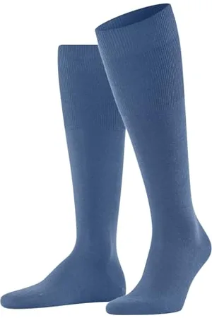Falke Airport M Kh laine coton unies 1 paire, Chaussettes longues Homme, , 41-42
