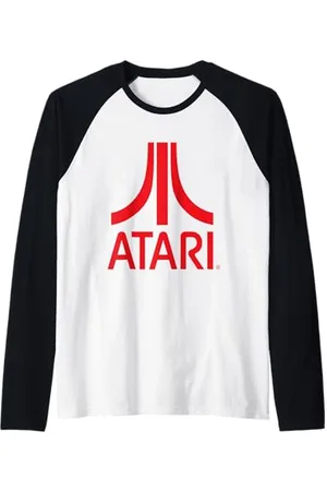 Atari Logo rouge classique Manche Raglan