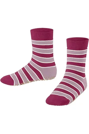 Falke Simple Stripes K Hp coton picots sur la semelle 1 paire, Chaussettes Chaussons Mixte enfant, , 27/30 EU