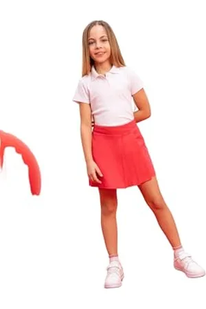 DeFacto A1927A8 Jupes pour Filles - Jupe pour Toutes Les Occasions, Vêtements pour Filles, Red