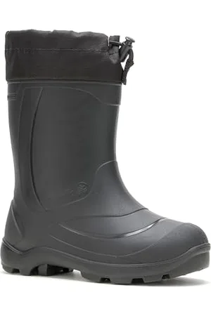 Kamik Garçon Mixte Enfant Snobuster1 Bottes & Bottines de Pluie, (Black-Noir Blk), 25 EU