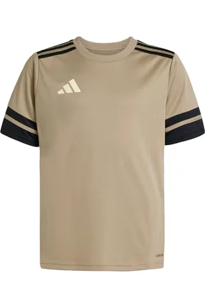 adidas Mixte Enfant SQUADRA25 Jersey Short Sleeve Kids, Blanch Cargo/Black/Warm Vanilla, 11-12 Years