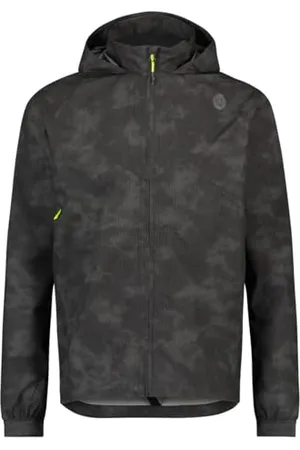 AGU Veste de pluie compacte réfléchissante pour homme Noir, Noir ardoise, XXL/3XL