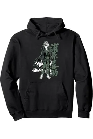 Bleach Kisuke avec Kanji Verticaux Sweat à Capuche