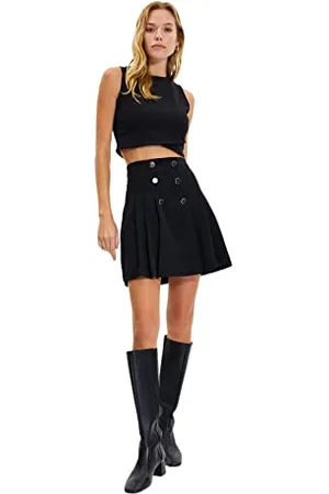 Trendyol Bouton Jupe, 40 Femme
