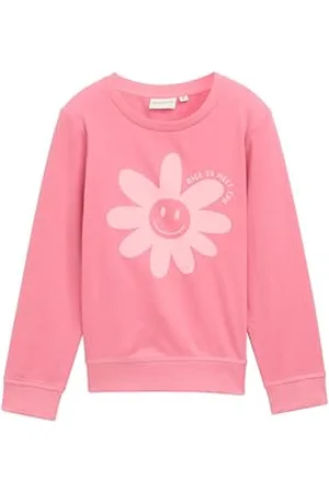 TOM TAILOR 1045153 Maillot de survêtement, 23807-Sunrise Pink, 116-122 Fille