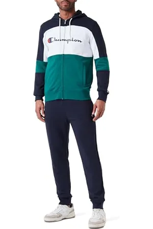 Champion Legacy Icons Sweatsuits-Light Powerblend Terry Hooded Full-Zip Survêtement, , S Men