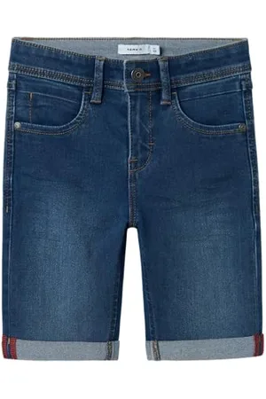 NAME IT NKMSILAS Slim DNM L Shorts 2272-AX Noos, , 170 cm Garçon