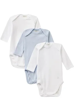 Benetton Set 3 Body 3gi70b089 Combinaison pour bébé et garçon, , 18 Mois