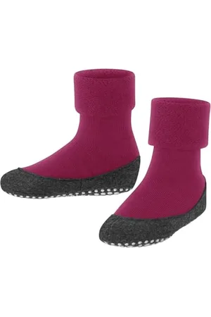 Falke Cosyshoe Minis K Hp laine picots sur la semelle 1 paire, Chaussettes Chaussons Mixte enfant, , 21/22 EU