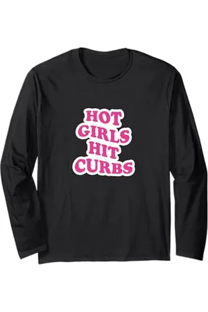Cars Filles chaudes frappent des bordures Manche Longue