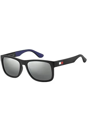 Tommy Hilfiger Lunettes de Soleil TH 1556/S Black/Grey 52/18/140 homme