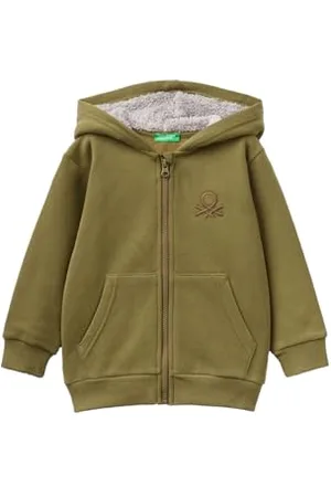 Benetton Veste C/CAPP M/L 3eb5g502f Cardigan, , 2 Ans Enfants et Adolescents