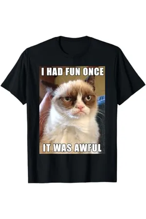 Grumpy Cat Je me suis amusé une fois, c