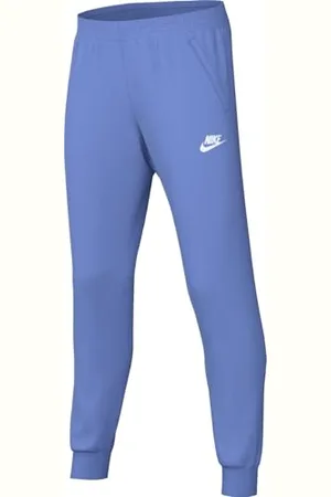 Nike Sportswear Club FD3008-494 Pantalon de Jogging en Polaire pour Enfants Plus âgés Bleu Roi/Blanc Taille L
