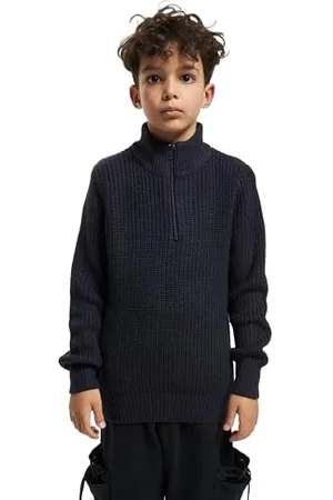 Brandit Kids Marine Pullover Troyer, color: navy, size: M 134