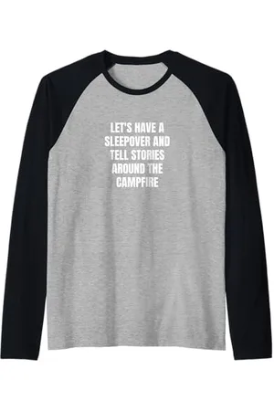 Statement Blend Passez une soirée pyjama et racontez des histoires autour du feu de camp Manche Raglan