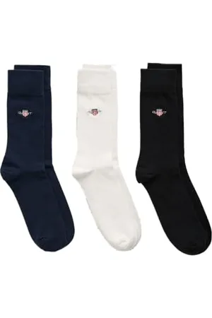 GANT Lot de 3 Paires de Chaussettes Shield Hommes, , 40-42