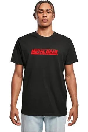 Merchcode Mc1030-metal Gear Solid Logo Tee T-Shirt, , L Hommes