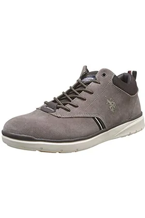 U.S. Polo Assn. Homme Cree Suede Chaussures de Gymnastique, Marron (Mud 038), 40 EU