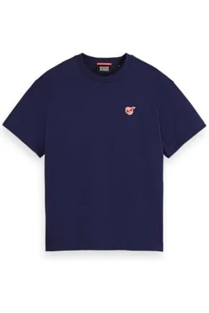 Scotch&Soda Core – The Free Spirit Peace Bird T-Shirt, , L Homme